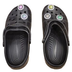 New Crocs Classic X Ron English AREA 54 Space Aliens Charms Size 10